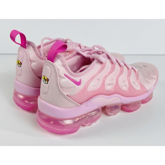 New Women's Size 9 Nike Air Vapormax Plus Running Shoes  Pink Foam FZ3614-686 - Picture 8 of 16